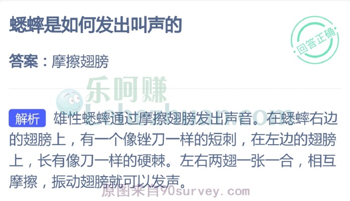 蟋蟀是如何发出叫声的?