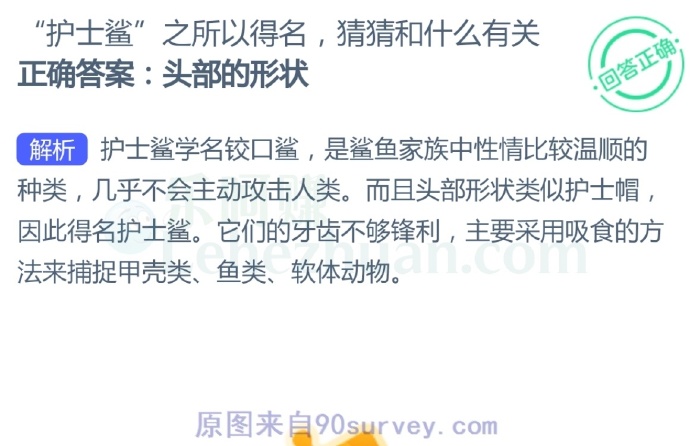 “护士鲨”之所以得名,猜猜和什么有关?