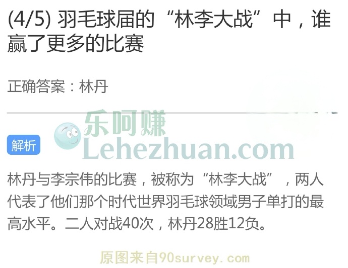 羽毛球届的“林李大战”中,谁赢了更多的比赛?