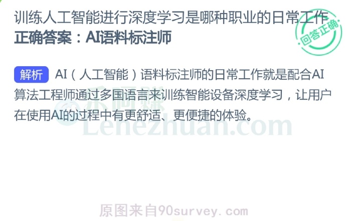 训练人工智能进行深度学习是哪种职业的日常工作?