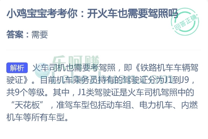 开火车也需要驾照吗?