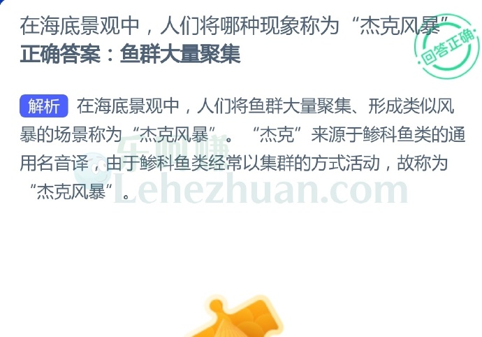 在海底景观中,人们将哪种现象称为“杰克风暴”?