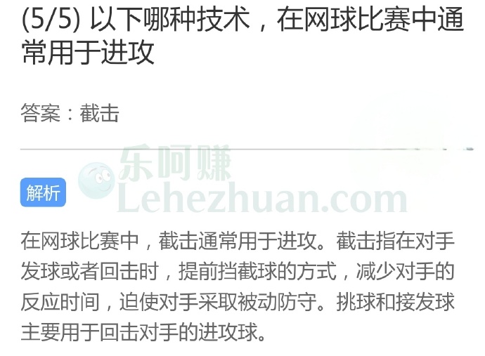 哪种技术在网球比赛中通常用于进攻?