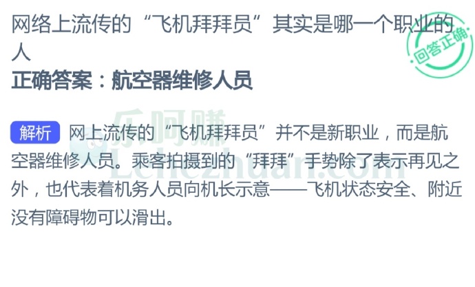 网络上流传的“飞机拜拜员”其实是哪一个职业的人?