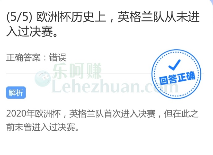 欧洲杯历史上,英格兰队从未进入过决赛?