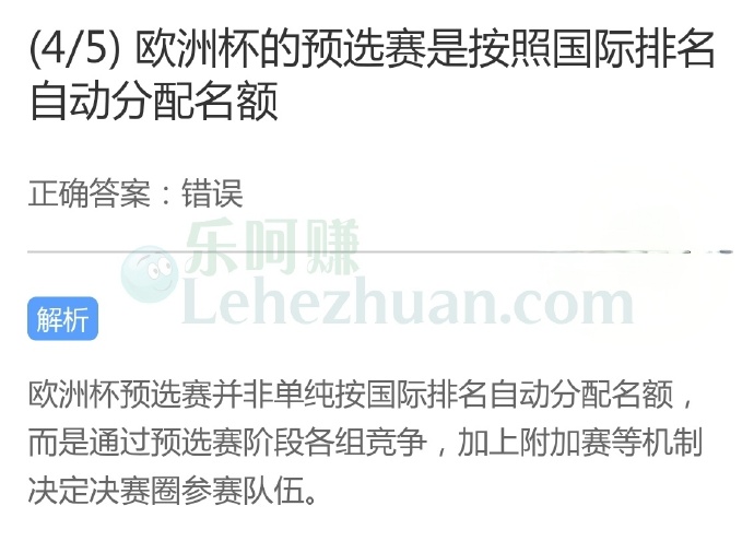 欧洲杯的预选赛是按照国际排名自动分配名额?