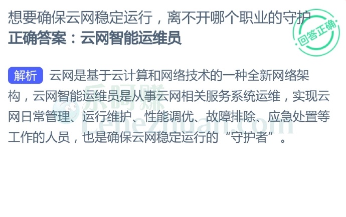 想要确保云网稳定运行,离不开哪个职业的守护?