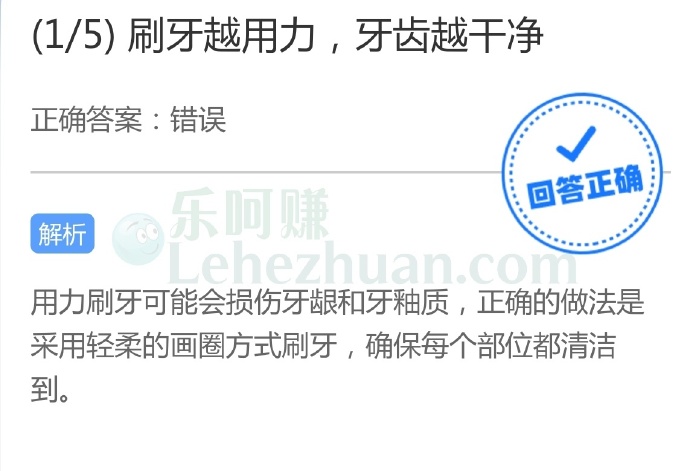 刷牙越用力,牙齿越干净?