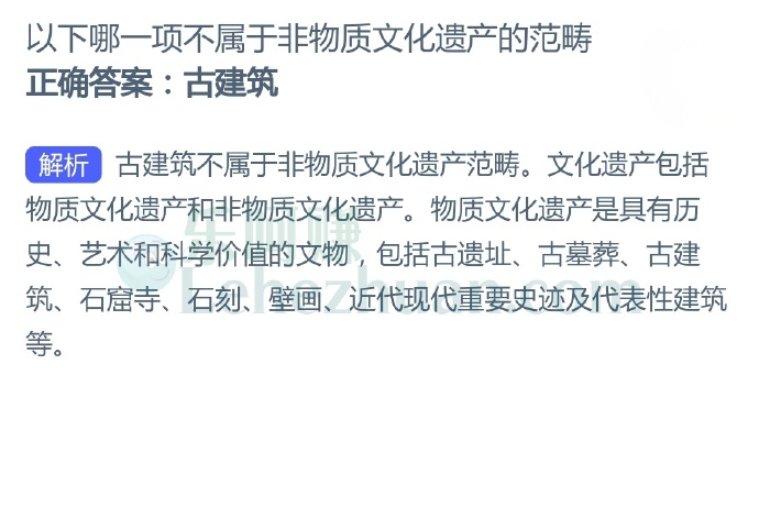 以下哪一项不属于非物质文化遗产的范畴?