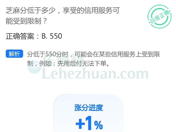芝麻分低于多少,享受的信用服务可能受到限制?