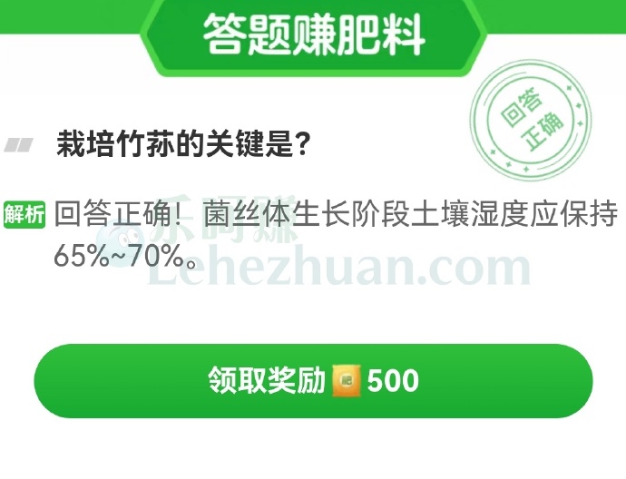 栽培竹荪的关键是?