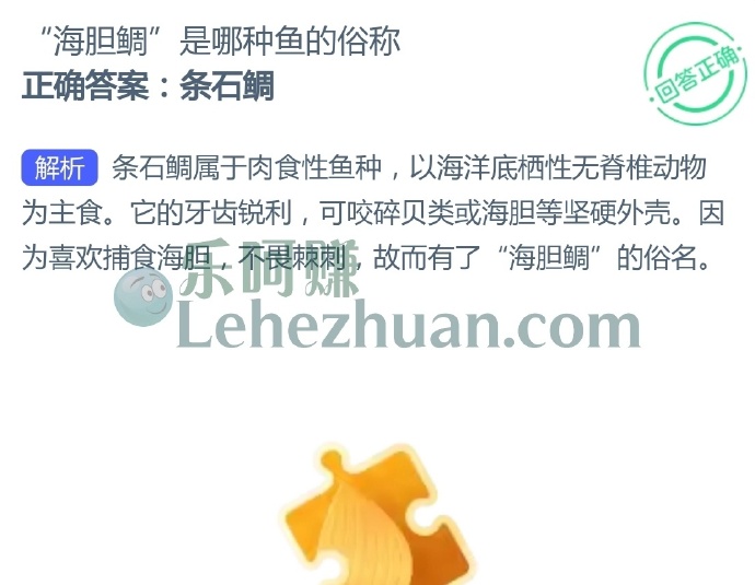 “海胆鲷”是哪种鱼的俗称?