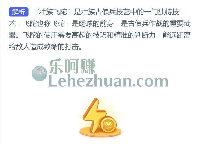 非遗技艺壮族飞陀中的飞陀是哪种物品的前身?