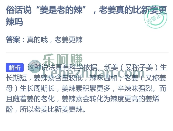 俗话说姜是老的辣,老姜真的比新姜更辣吗?