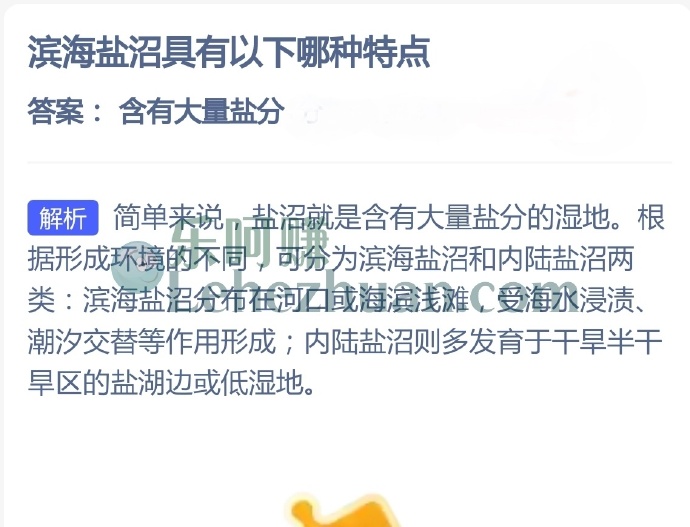 滨海盐沼具有以下哪种特点?